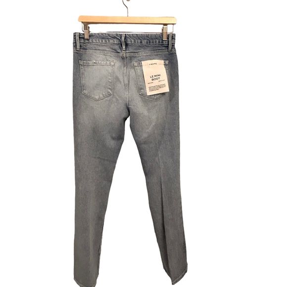 FRAME Le Mini Boot high-rise bootcut Jeans SIZE 29 MSRP $235 - Picture 9 of 10